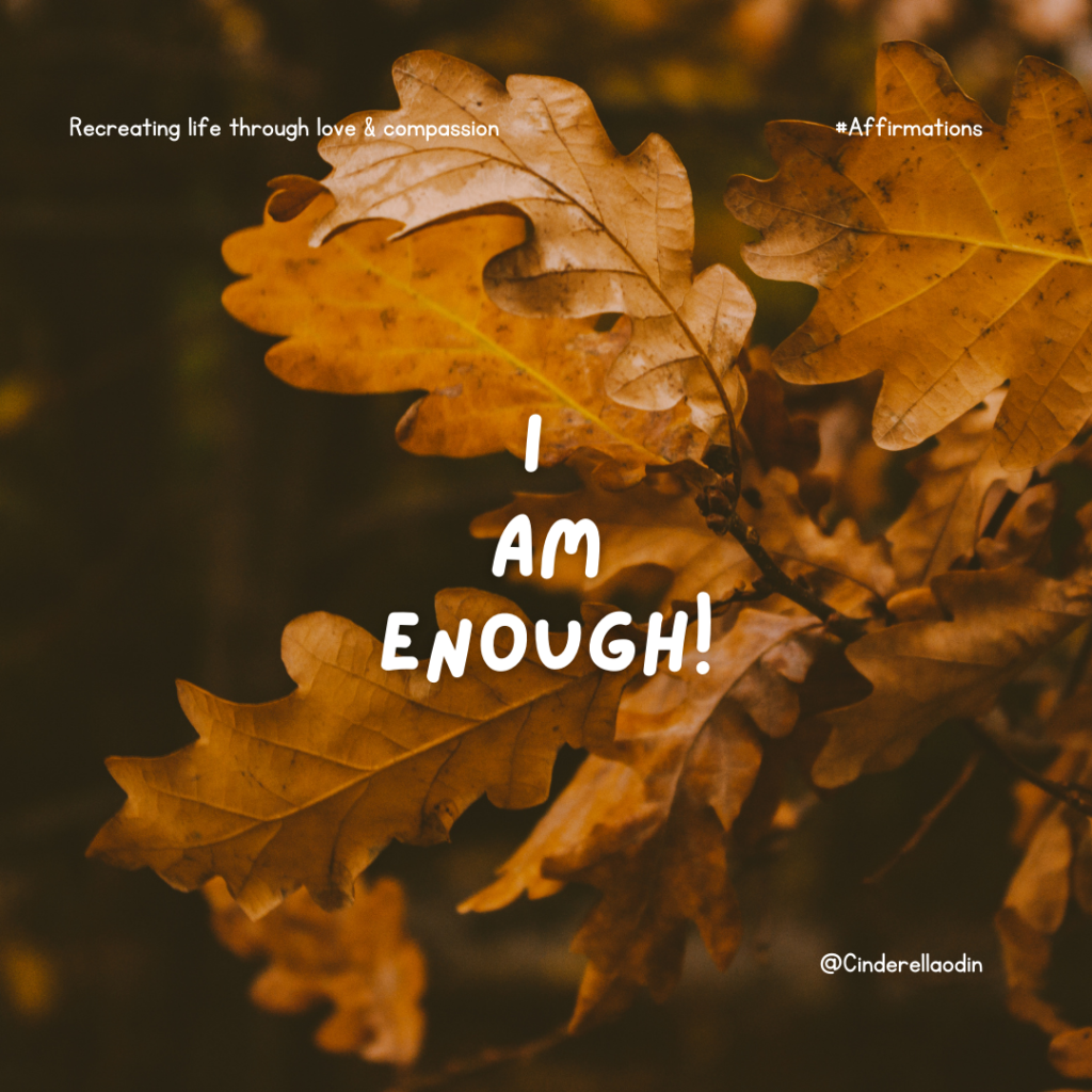 I am enough affrimation picture